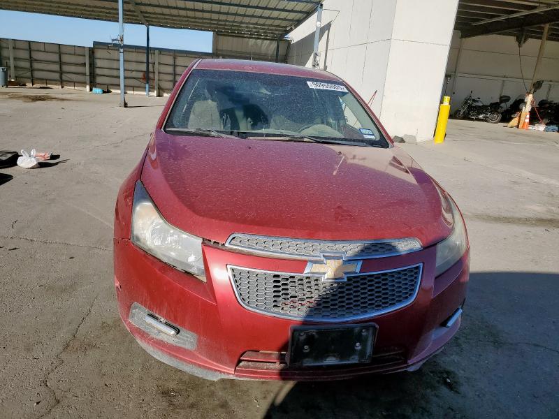 1G1PF5SCXC7383371 - 2012 CHEVROLET CRUZE LT მუქწითელი ფოტო 5