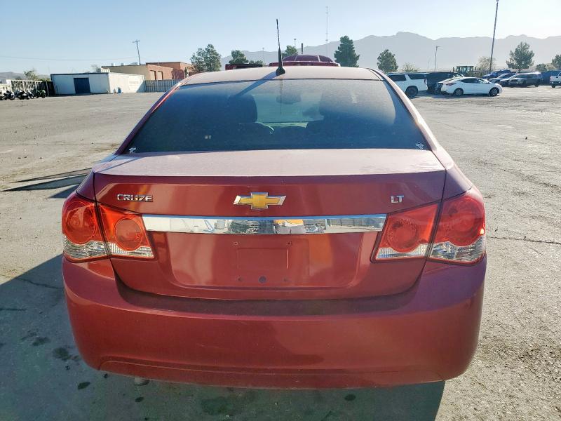 1G1PF5SCXC7383371 - 2012 CHEVROLET CRUZE LT მუქწითელი ფოტო 6