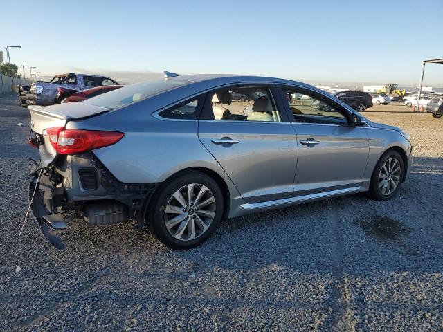5NPE34AF4GH426519 - 2016 HYUNDAI SONATA SPORT GRAY photo 3