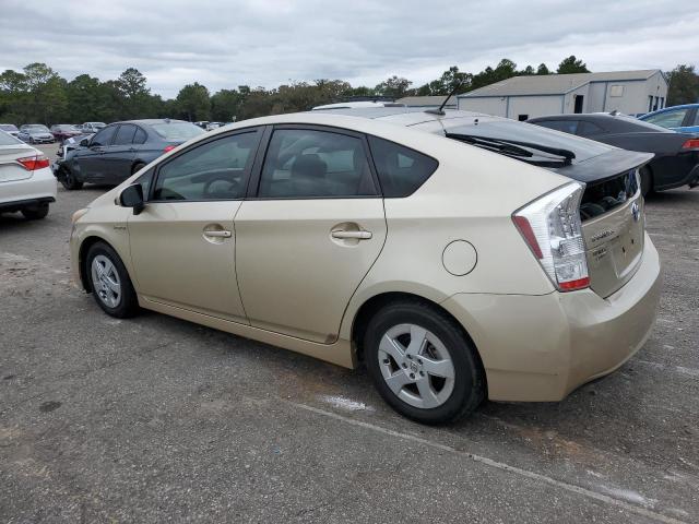 JTDKN3DU2A0172122 - 2010 TOYOTA PRIUS ოქროსფერი ფოტო 2