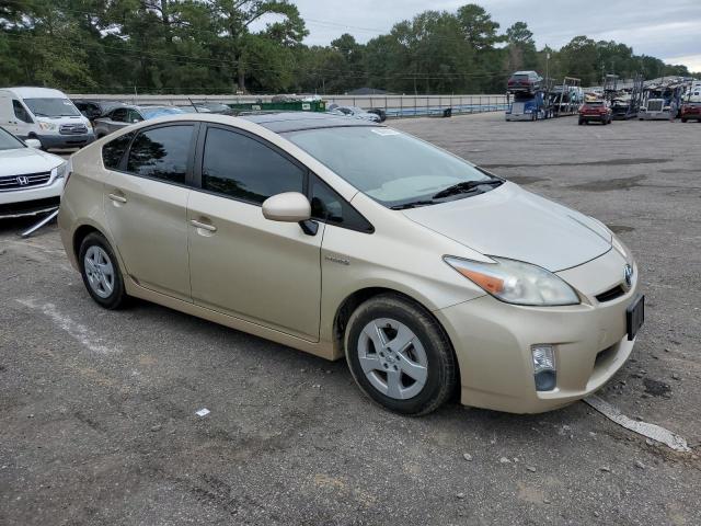 JTDKN3DU2A0172122 - 2010 TOYOTA PRIUS ოქროსფერი ფოტო 4