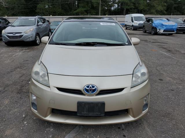 JTDKN3DU2A0172122 - 2010 TOYOTA PRIUS ოქროსფერი ფოტო 5
