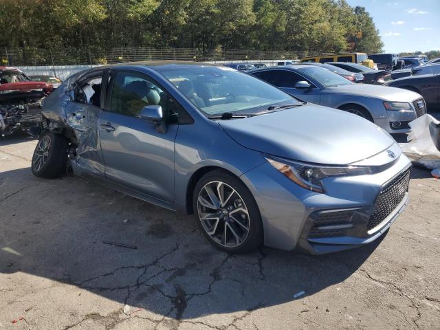 5YFS4MCE2NP121203 - 2022 TOYOTA COROLLA SE BLUE photo 4
