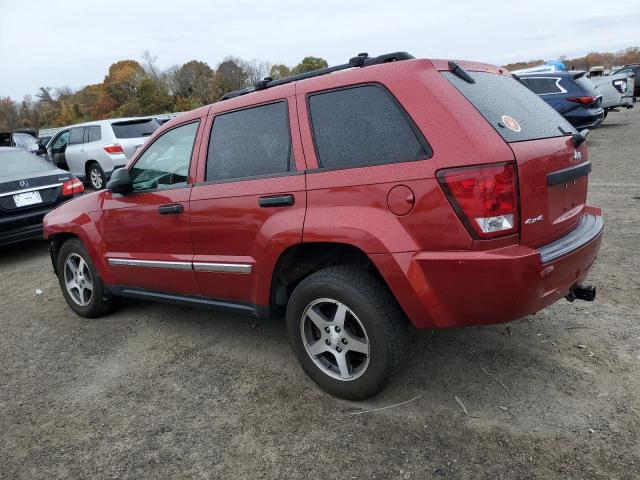 1J4GR48K15C647833 - 2005 JEEP GRAND CHER LAREDO წითელი ფოტო 2