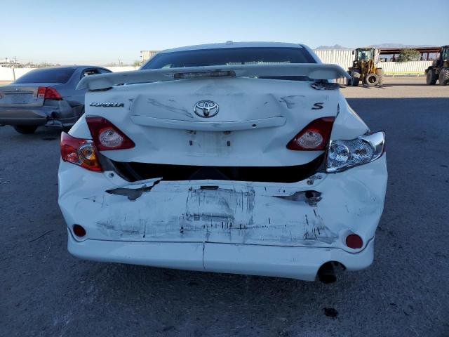 1NXBU40E29Z048844 - 2009 TOYOTA COROLLA BASE 白色 照片 6