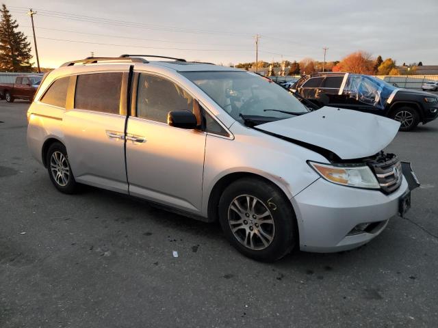 5FNRL5H64DB050735 - 2013 HONDA ODYSSEY EXL SILVER photo 4