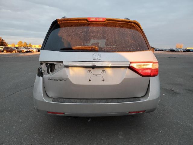 5FNRL5H64DB050735 - 2013 HONDA ODYSSEY EXL SILVER photo 6