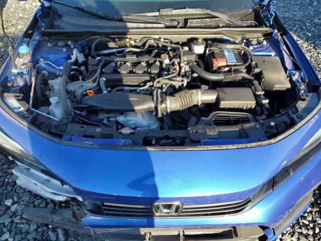 2HGFE1F77RH311571 - 2024 HONDA CIVIC EX BLUE photo 11