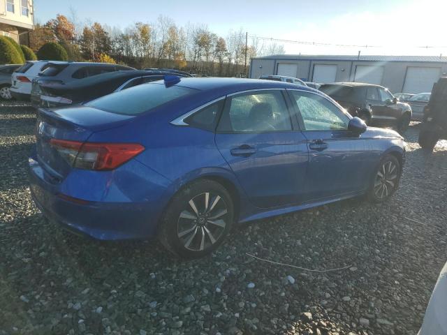 2HGFE1F77RH311571 - 2024 HONDA CIVIC EX BLUE photo 3