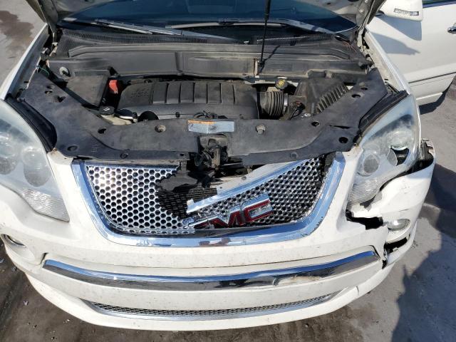 1GKKVTED3CJ260564 - 2012 GMC ACADIA DENALI თეთრი ფოტო 12