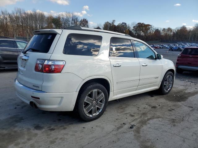 1GKKVTED3CJ260564 - 2012 GMC ACADIA DENALI თეთრი ფოტო 3