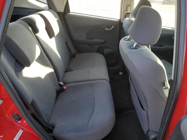 JHMGE8H33DC007718 - 2013 HONDA FIT RED photo 10
