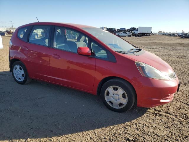 JHMGE8H33DC007718 - 2013 HONDA FIT RED photo 4