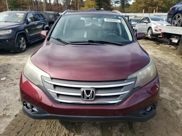 5J6RM4H73DL042598 - 2013 HONDA CR-V EXL 勃艮第红 照片 5
