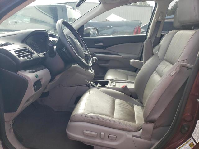 5J6RM4H73DL042598 - 2013 HONDA CR-V EXL 勃艮第红 照片 7