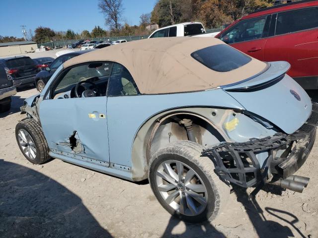 3VW5L7AT5DM828642 - 2013 VOLKSWAGEN BEETLE BLUE photo 2