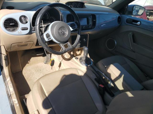 3VW5L7AT5DM828642 - 2013 VOLKSWAGEN BEETLE BLUE photo 8