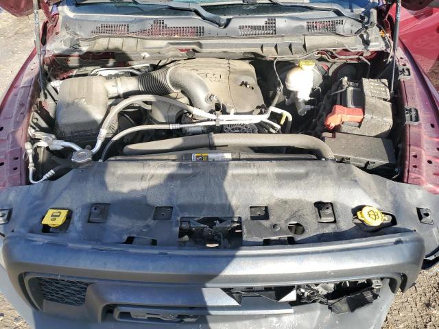 1C6RR7GT1KS744873 - 2019 RAM 1500 CLASS SLT Қызыл фото 11