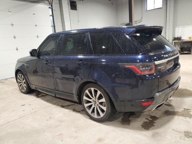 SALWR2RK9KA832958 - 2019 LAND ROVER RANGE ROVE HSE BLUE photo 2
