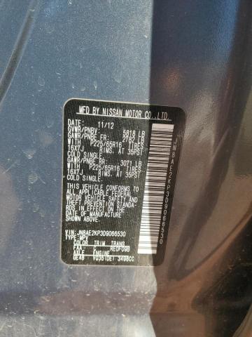 JN8AE2KP3D9066530 - 2013 NISSAN QUEST S 银色 照片 13