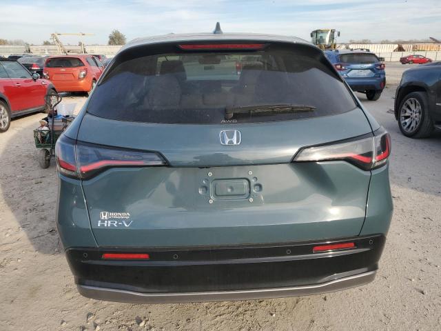 3CZRZ2H70RM772125 - 2024 HONDA HR-V EXL TEAL photo 6