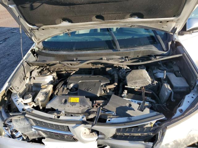 2T3RFREVXEW128814 - 2014 TOYOTA RAV4 XLE SILVER photo 12