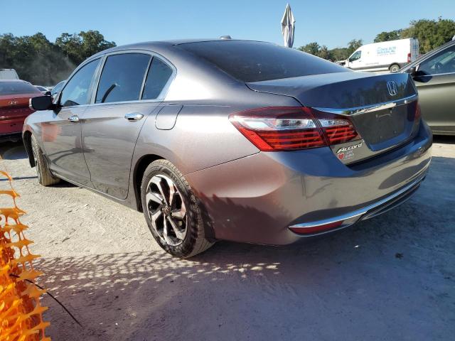 1HGCR2F83HA211745 - 2017 HONDA ACCORD EXL GRAY photo 2