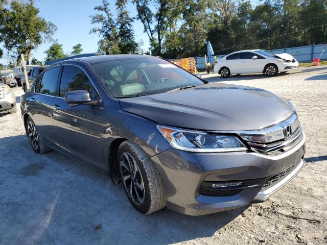 1HGCR2F83HA211745 - 2017 HONDA ACCORD EXL GRAY photo 4