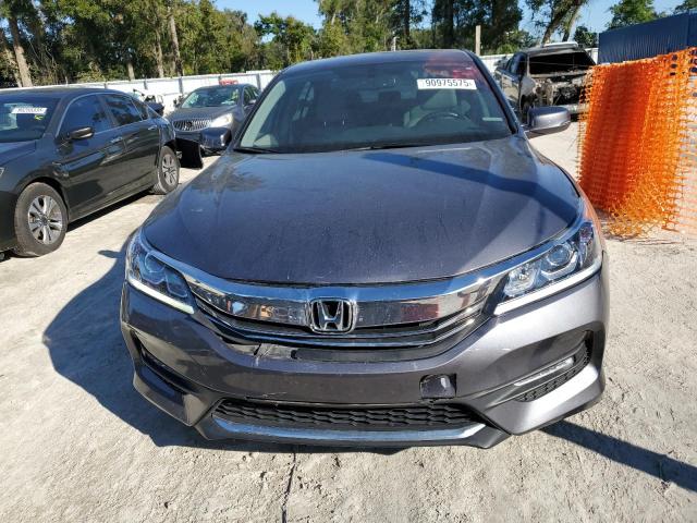 1HGCR2F83HA211745 - 2017 HONDA ACCORD EXL GRAY photo 5