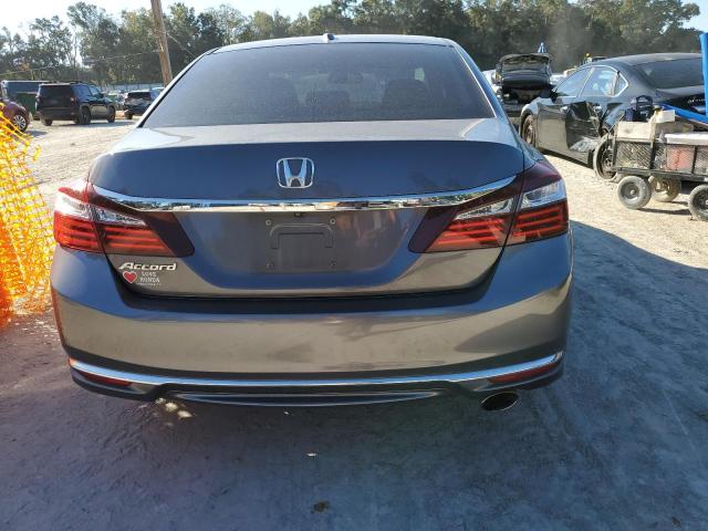 1HGCR2F83HA211745 - 2017 HONDA ACCORD EXL GRAY photo 6