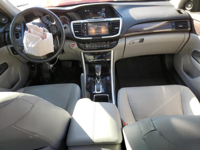 1HGCR2F83HA211745 - 2017 HONDA ACCORD EXL GRAY photo 8