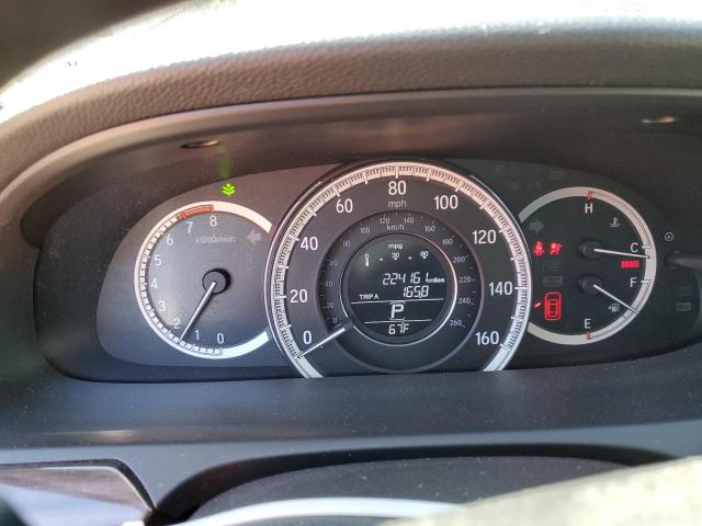 1HGCR2F83HA211745 - 2017 HONDA ACCORD EXL GRAY photo 9