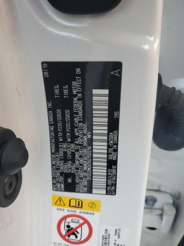 2T2ZZMCA7KC150216 - 2019 LEXUS RX 350 BASE WHITE photo 14