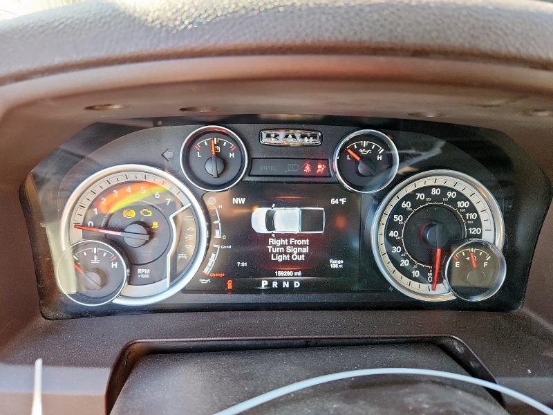 1C6RR7LT5GS395875 - 2016 RAM 1500 SLT SILVER photo 9