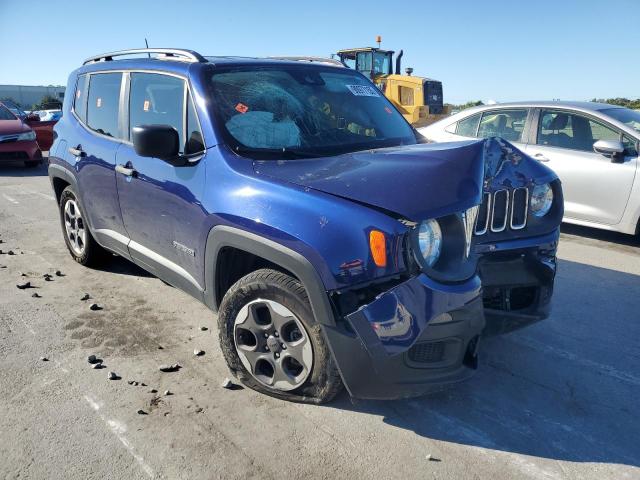 ZACCJAAB6HPG17702 - 2017 JEEP RENEGADE SPORT 蓝色 照片 4