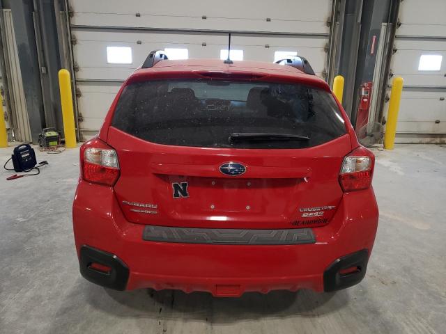JF2GPABC3G8290299 - 2016 SUBARU CROSSTREK PREMIUM RED photo 6