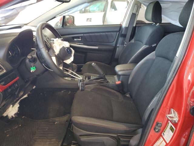 JF2GPABC3G8290299 - 2016 SUBARU CROSSTREK PREMIUM RED photo 7