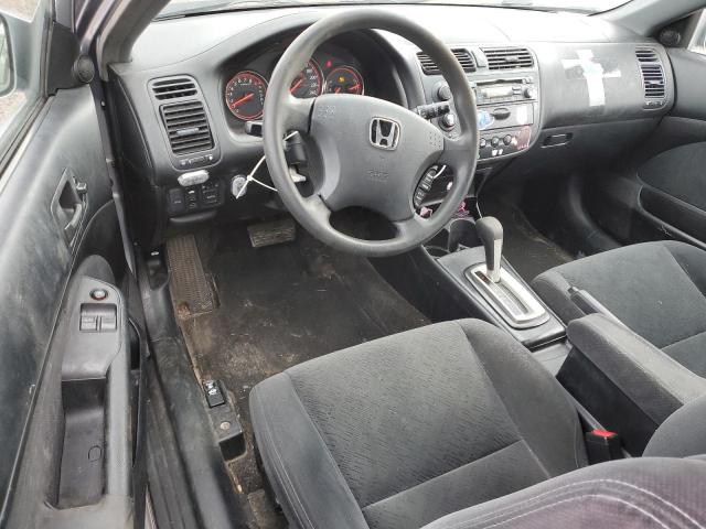1HGEM22903L805860 - 2003 HONDA CIVIC EX SILVER photo 8