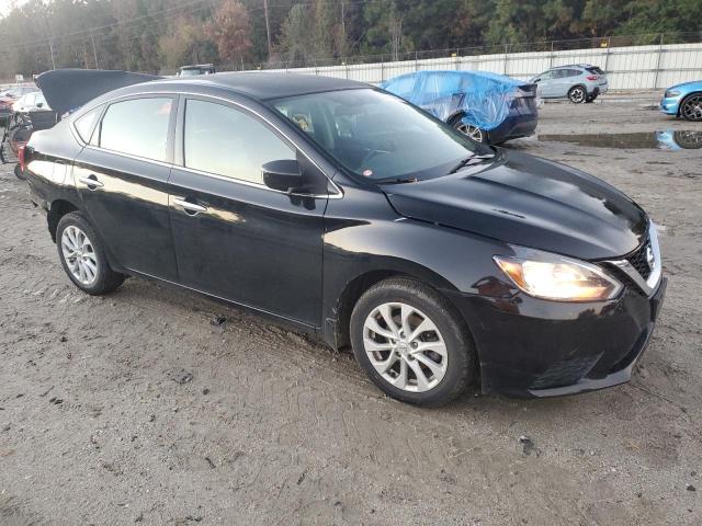 3N1AB7AP3KY327667 - 2019 NISSAN SENTRA S BLACK photo 4