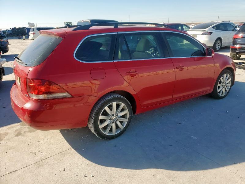 3VWTL8AJ6AM677964 - 2010 VOLKSWAGEN JETTA TDI RED photo 3