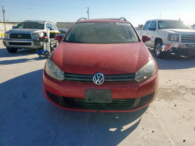 3VWTL8AJ6AM677964 - 2010 VOLKSWAGEN JETTA TDI RED photo 5