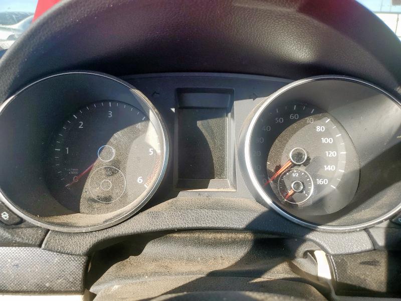 3VWTL8AJ6AM677964 - 2010 VOLKSWAGEN JETTA TDI RED photo 9