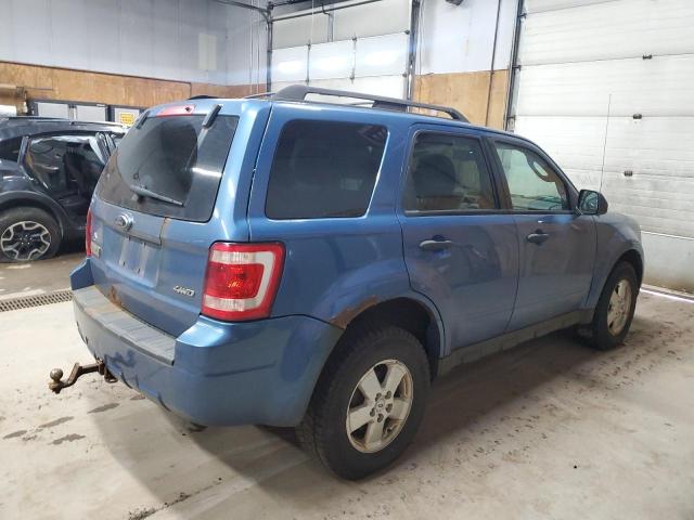 1FMCU93G09KB27178 - 2009 FORD ESCAPE XLT Blau Foto 3