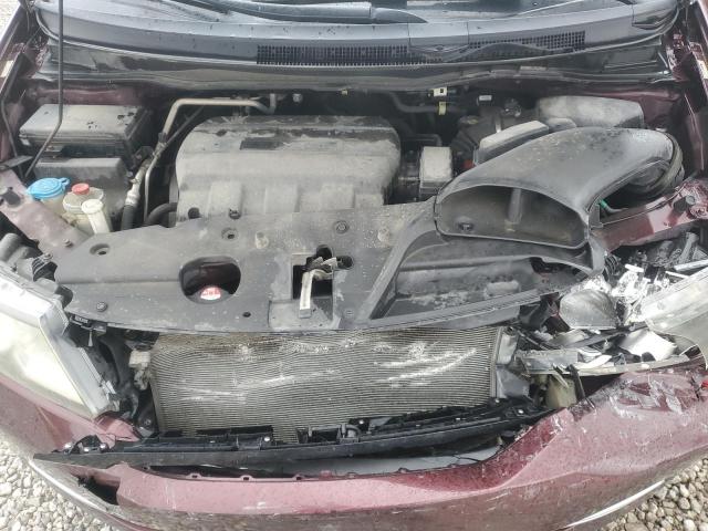 5FNRL5H46FB014630 - 2015 HONDA ODYSSEY EX BURGUNDY photo 12