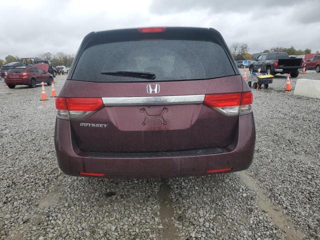 5FNRL5H46FB014630 - 2015 HONDA ODYSSEY EX BURGUNDY photo 6