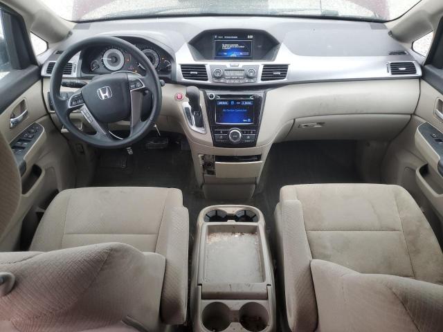 5FNRL5H46FB014630 - 2015 HONDA ODYSSEY EX BURGUNDY photo 8