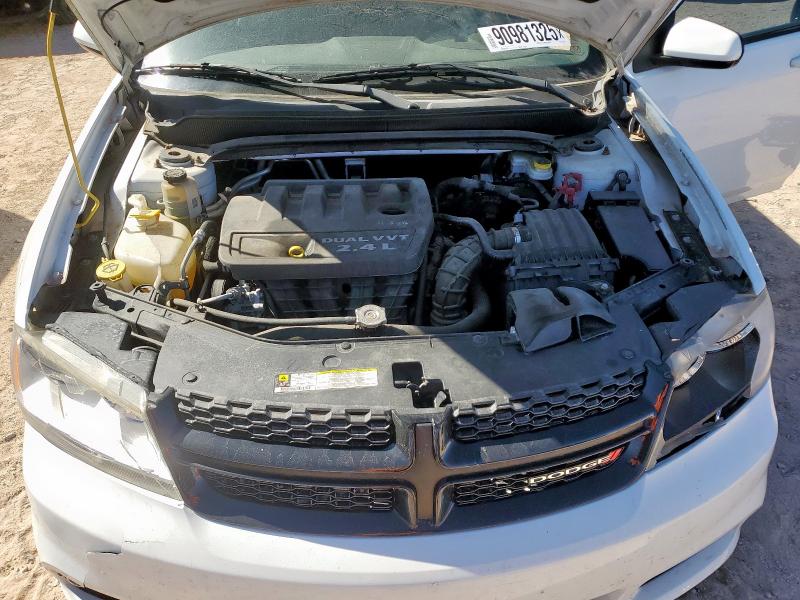 1C3CDZCB6DN677876 - 2013 DODGE AVENGER SXT WHITE photo 11