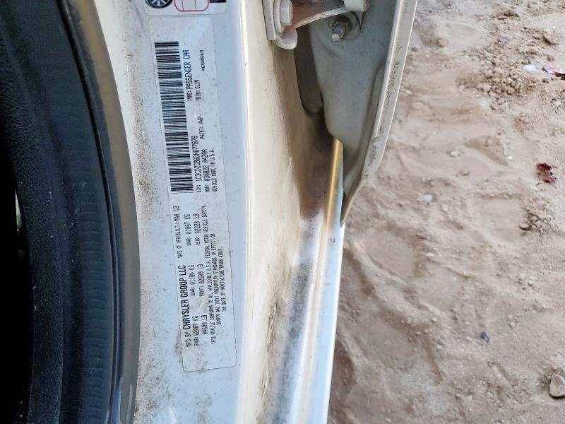 1C3CDZCB6DN677876 - 2013 DODGE AVENGER SXT WHITE photo 12