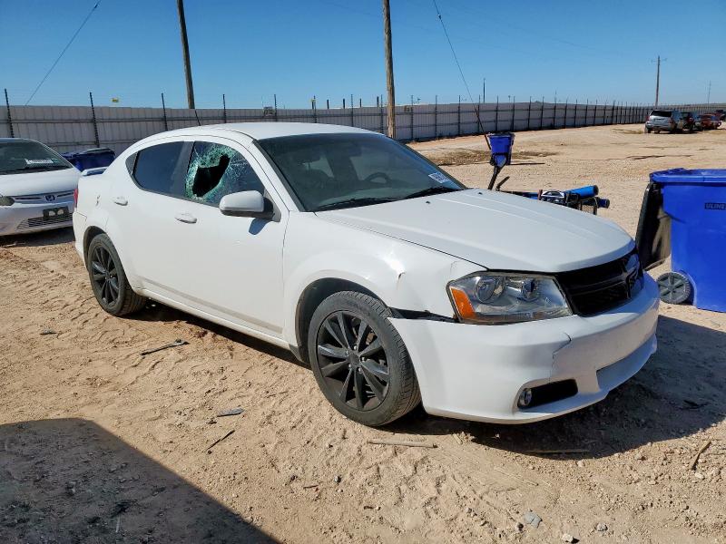 1C3CDZCB6DN677876 - 2013 DODGE AVENGER SXT WHITE photo 4