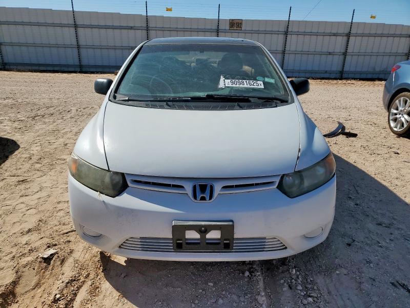 2HGFG12886H544945 - 2006 HONDA CIVIC EX WHITE photo 5